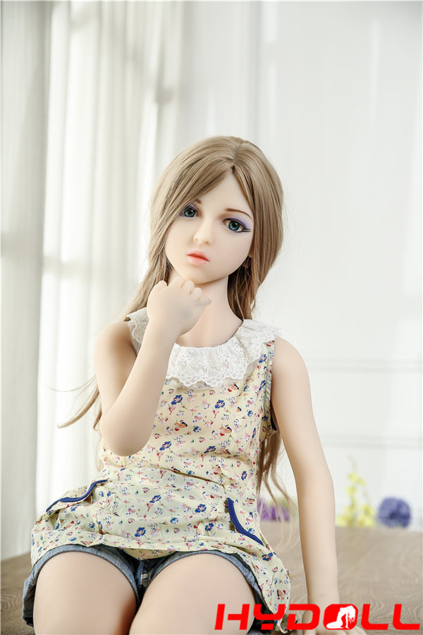 132CM Blonde A Cup Sex DollIrontechdoll D04019 18