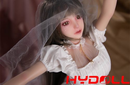 65CM Full Silicone Wedding Dress Small Sex DollD48024 05