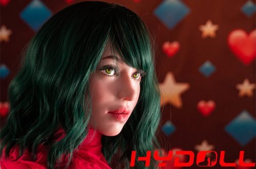 84Εκ. Πράσινα Μαλλιά Μεγάλα Βυζιά Κορμός Σεξ Κούκλα HazelTorso T43008 05