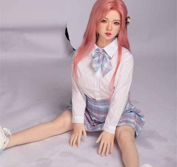 Pink Hair Girl 130cm Cute Small Chest Love Doll In StockOVU40 28 16