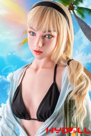 Gali Hot-Selling Nude Sex Doll European Blonde Blue-Eyed Beauty Silicone Love DollD43070 08