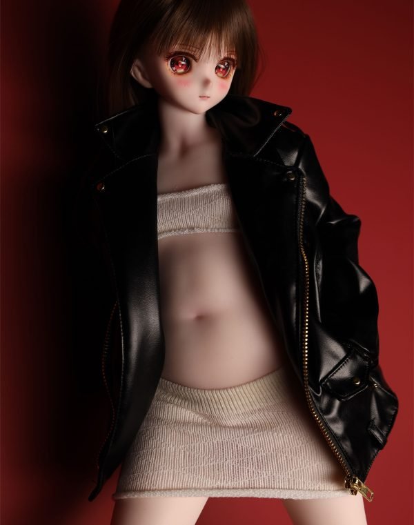 54CM Mini Beauty Silicone Body Vinyl Head Soft Touch Warm Companionship for Cozy NightsD4302006