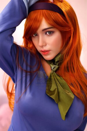 167cm Tanned Full Silicone Doll with Curvy E-Cup and Lifelike FeelD0433806