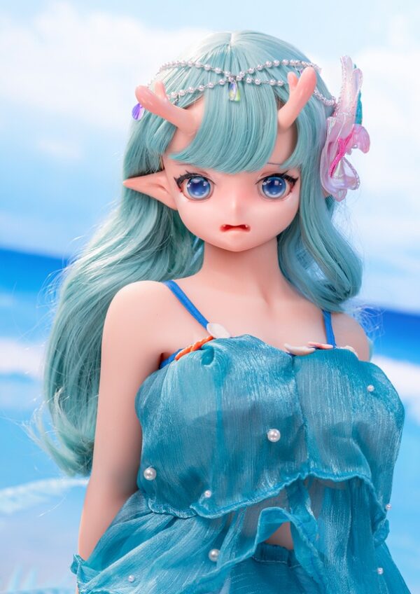 The Succubus Petite Anime Style Mini Doll with Realistic Horns