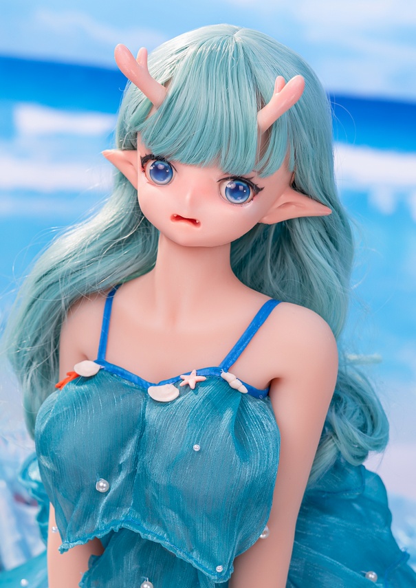 The Succubus Petite Anime Style Mini Doll with Realistic HornsD24022 26