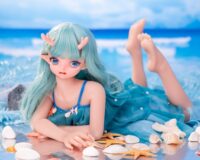 De Succubus Petite minipop in anime-stijl met realistische hoornsD24022 28