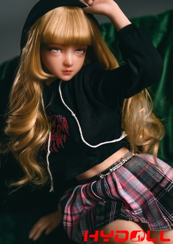 61cm Petite Blonde Mini Silicone Sex DollD52003 2