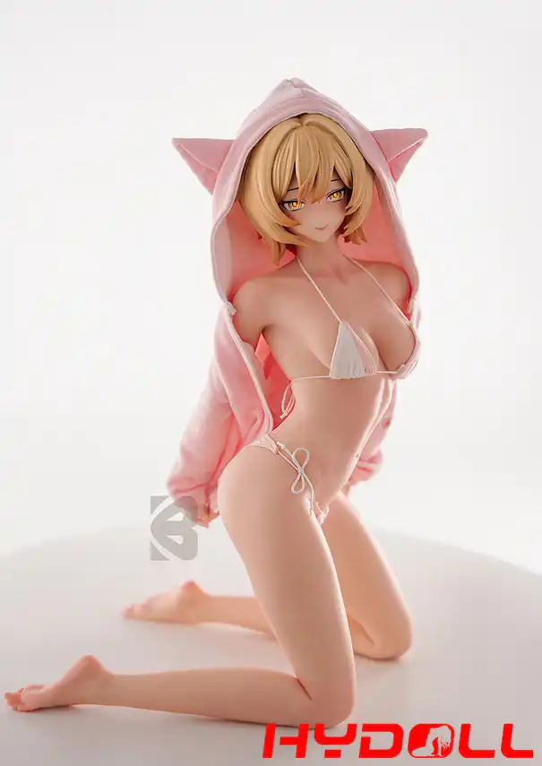 Irresistible 61cm Golden Eyed Anime Cat Girl Sex DollD52008 12