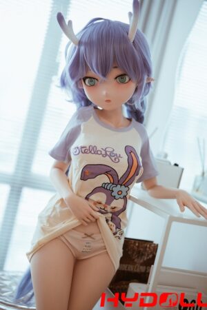135cm Fantasy Anime Silicone Sex Doll with D Cup Articulated FrameD52016 1