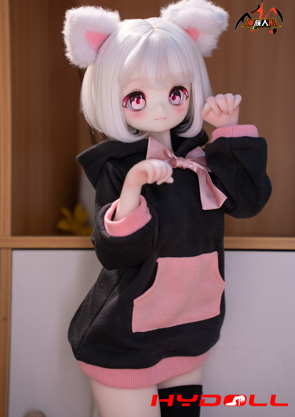 65cm Cute Cat Ear Mini TPE Love Doll with Detailed Vinyl HeadD39006 18 65cm Cute Cat Ear Mini TPE Love Doll with Detailed Vinyl HeadD39006 18