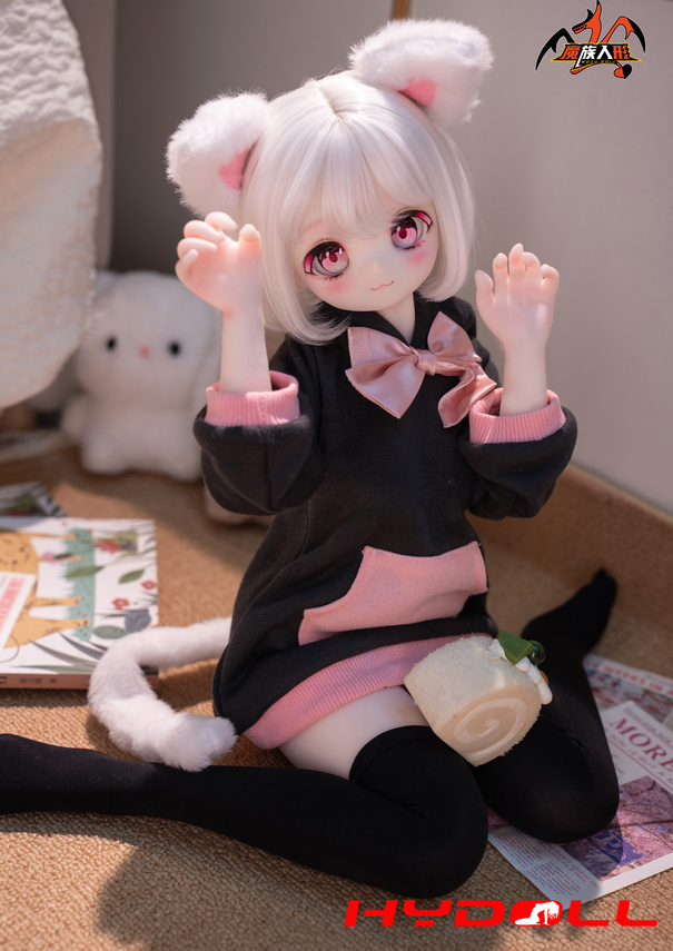 65cm Cute Cat Ear Mini TPE Love Doll with Detailed Vinyl HeadD39006 20 65cm Cute Cat Ear Mini TPE Love Doll with Detailed Vinyl HeadD39006 20